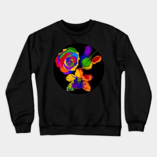 Orchid, Rose, Iris Crewneck Sweatshirt